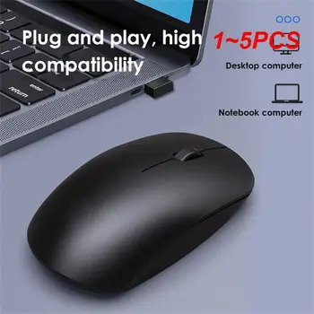 1-5 Шт. Новая перезаряжаемая беспроводная мышь T10 2,4 G USB-мыши для Android, планшетного компьютера с Windows, портативного ПК для Ipad Mobile