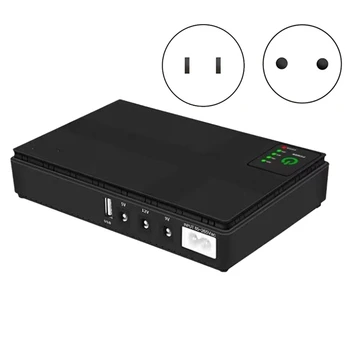1 Комплект источника бесперебойного питания USB с резервным аккумулятором емкостью 10400 мАч для Wifi-маршрутизатора CCTV (штепсельная вилка EU)
