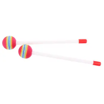 1 пара детских ручных перкуссионных палочек Lollipop Rainbow Ddrumstick