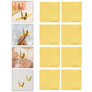 100 Листов ручной работы, односторонний перламутровый декор Оригами, японская бумага для сворачивания своими руками