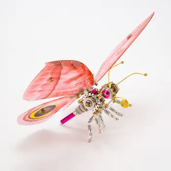 150шт 3d металлическая сборка, бабочка, соломенная основа, панк-игрушка, подарок, Рождественское 3D украшение, подарок, офисная мода
