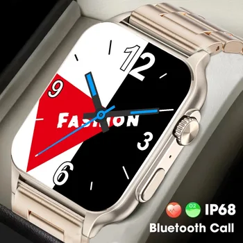 2024 Новые Модные смарт-часы Bluetooth Фитнес-трекер Спортивные часы Пульсометр Кровяное давление Смарт-браслет Играет музыка