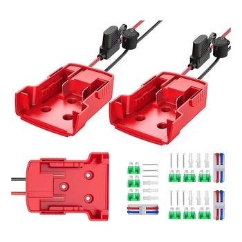 3 Комплекта адаптера Power Wheels для адаптера аккумулятора M18, комплект преобразователя батареи Power Wheels для DIY RC Car Toys Robotics