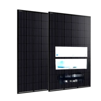 400 Вт 450 Вт Полностью черные моноблочные солнечные панели panneau solaire painel solar Risen energy 400 Вт