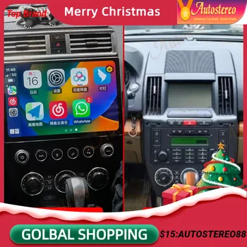 Android Автомобильный GPS Навигатор Мультимедийный Проигрыватель Переменного Тока Для Land Rover Freelander 2 LR2 L359 Carplay Auto Stereo Radio Headunit