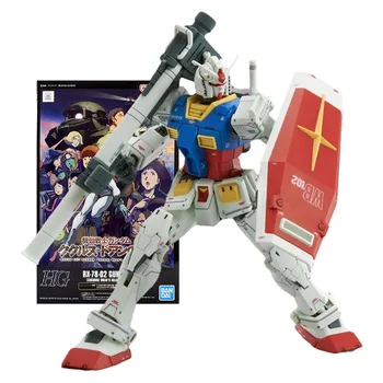 Bandai Натуральная Фигурка Gundam Model Kit HGUC 1/144 RX-78-02 Gundam Cucuruz Коллекция Doan's Island Gunpla Фигурки Игрушки