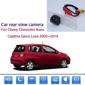 HD 1080x720 p Реверсивная Камера Заднего Вида CCD Высокого качества RCA Для Chevy Chevrolet Aveo Captiva Epica Lova 2002 ~ 2014