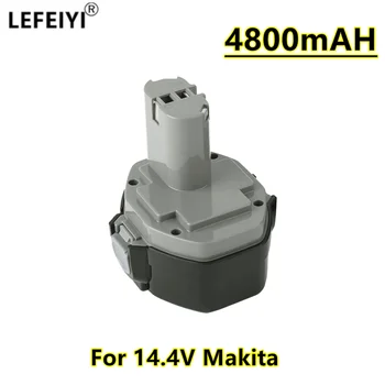 LEFEIYI 14,4 В 4800 мАч NI-CD Аккумулятор для Электроинструмента Makita 14,4 В PA14, 1422, 1420 192600-1 6281D 6280D