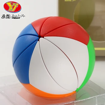 YongJun Magic Cubes пазл Maple Leaf Skew Yeet Ball антистрессовый шар круглой формы, профессиональный красочный обучающий Cubo Magicos 큐브