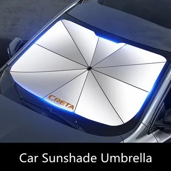 Автомобильный Солнцезащитный козырек Parasol Auto Солнцезащитные чехлы на переднее стекло Hyundai creta ix25 2020 2019 2018 2017