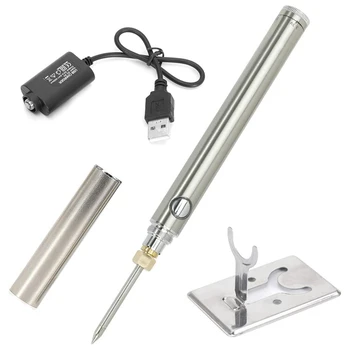 Беспроводной аккумуляторный паяльник, ручка для пайки на батарейках, сварочный инструмент для беспроводной зарядки