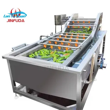 Высококачественная машина для мытья овощей и фруктов Коммерческая машина для мытья картофеля и помидоров