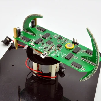 Двойной Сферический Вращающийся Светодиодный Дисплей POV Clock Kit Рекламный Экран Глобус DIY Kit Parts