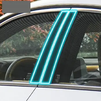 Для Lexus ES 2018-2023, Наружная стойка окна автомобиля, защита от царапин, защитная пленка из ТПУ, аксессуары для ремонтной пленки против царапин