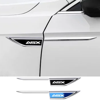 Значок бокового лезвия на крыле автомобиля Защитная наклейка на кузов автомобиля для Mitsubishi ASX 2010 2011 2012 2013 2014 2015 2016 2017 2018 2019