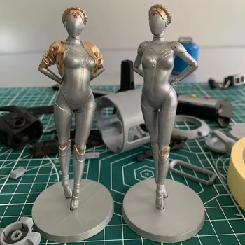 Игра Atomic Heart Twin Figure 3D Печать роботов Natasha Dixie ПВХ Статуэтка Фигурка Модель Коллекционная модель Игрушки Подарки