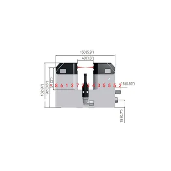 Инструмент для настройки лазерного инструмента Hexconn LTS35.60 Инструмент Для настройки инструмента Обрабатывающего центра Инфракрасной передачи