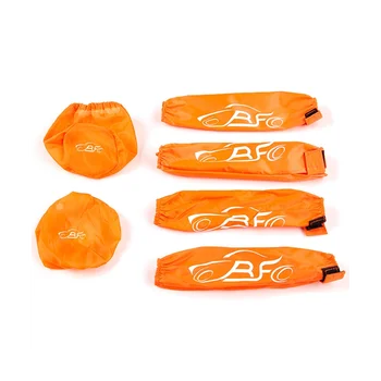 Крышка Амортизатора Стартера Воздушный Фильтр Пылезащитный Кожух для 1/5 RC Багги HPI ROVAN KM BAJA, Оранжевый