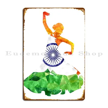 Леди, штопающая индийскую металлическую вывеску, Дизайнерский декор стен, украшение вечеринки, Винтажный жестяной плакат