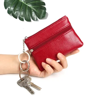 Модный Горячий Новый Модный мини-кошелек, женская сумка для ключей, короткий кошелек, сумка для карт, сумка для монет, компактный и портативный