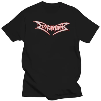 Мужская черная футболка с логотипом дэт-метал-группы Dismember, футболка с метателем болтов (1)