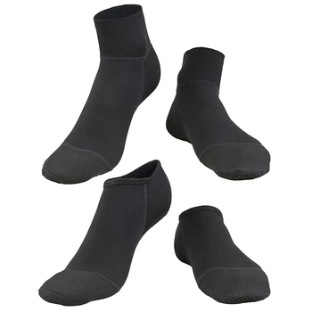 Новые 3 мм неопреновые носки для дайвинга для взрослых, теплые, для плавания, толстые, для пляжного плавания, для водных видов спорта, черные противоскользящие носки для дайвинга, серфинга