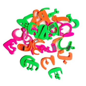 Обучающий мультфильм с буквами алфавита Arbiac, Пластиковые магниты на холодильник для детей, детская математика, язык, мусульманское образование