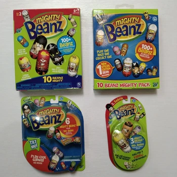 Оригинальные игрушки Mighty Beanz, Фигурка аниме, яйца-сюрпризы, игрушка для сбора подарков для детей, Слепая коробка