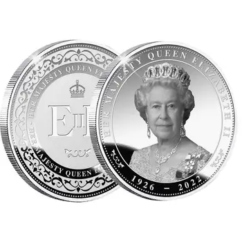 Памятная монета королевы Елизаветы II 1926-2022 с изображением Ее Величества Королевы Елизаветы Монеты Предметы коллекционирования Юбилейные коллекции монет