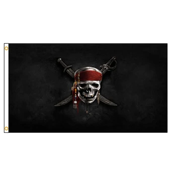 Пиратская красная бандана 