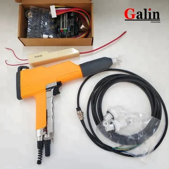 Пистолет для порошковой окраски Galin GL1-C-1 + каскад + кабель + 108 печатных плат