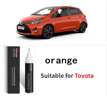 Подходит для Toyota Paint repair for scratch pen Lightning Orange 4R8 Оранжевая ручка для ремонта царапин
