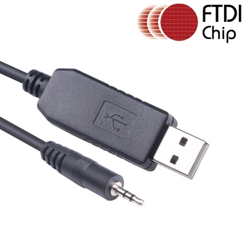 Последовательный кабель USB RS232 Аудиоразъем AJ 2,5 мм TRS конвертер 3P FTDI 3 контакта 1,8 м