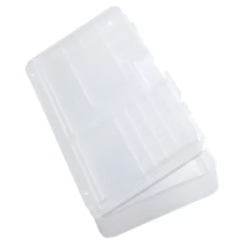 Прозрачный Прямоугольный Пластиковый Ящик для хранения Винтовой Кейс-Органайзер Контейнер Herramientas Ferramentas Мультиметр Мультитул