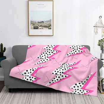 Розовое одеяло с молнией, Покрывало на кровать, комплект для кровати, диван-кровать Для кровати, Декоративные одеяла для диванов