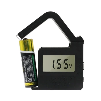 Цифровой тестер Батареи для 18650-Литиевых/AA/AAA/C/ D/9V/1.5V Батарей Volt Checker Monitor Battery Tester