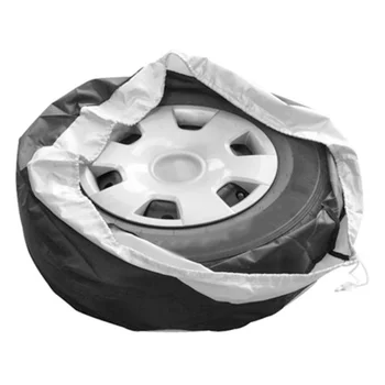 Чехлы для автомобильных шин из ткани Оксфорд Пылезащитные чехлы для колес Протектор шины 65 см