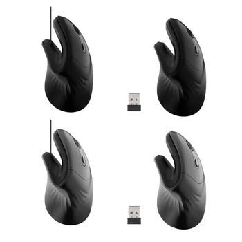 Эргономичная Вертикальная Мышь Компьютерные Игровые Мыши USB Оптическая Мышь Правая Рука Для Настольного Ноутбука ПК